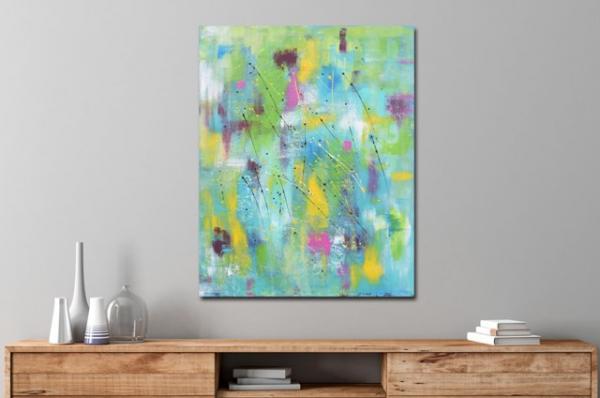 Buy modern art paintings colorful original - Abstract 1413